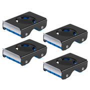 4pcs Movable Washing Machine Stand Furniture Moving Bracket Appliance Roller V528-MOVABLE-BASE-BRAKE-4PCS-WQG-630304