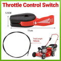 Throttle Control Cable Line for Lawn Mower Fits Briggs Stratton Victa Rover Masport V528-MOWERSWITCHCABLE-220843