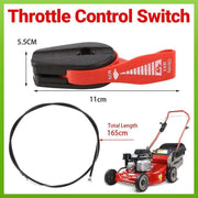 Throttle Control Cable Line for Lawn Mower Fits Briggs Stratton Victa Rover Masport V528-MOWERSWITCHCABLE-220843