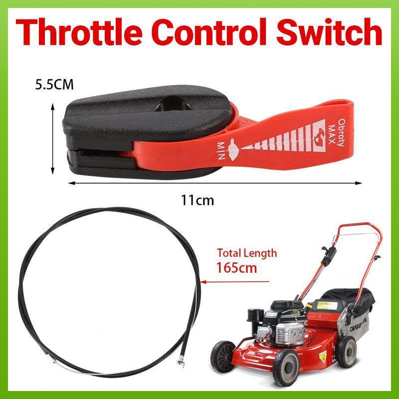 Throttle Control Cable Line for Lawn Mower Fits Briggs Stratton Victa Rover Masport V528-MOWERSWITCHCABLE-220843