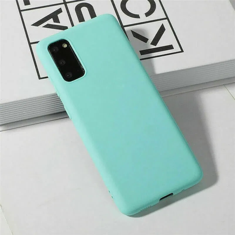 Red Shockproof Cover Slim Case for Samsung S21 S10 S20 Plus Ultra FE Note20 - Samsung Galaxy S20 Ultra V528-MS-SX-RED-S20ULTRA-117211