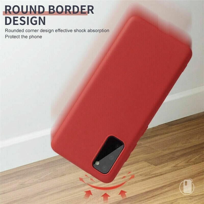 Red Shockproof Cover Slim Case for Samsung S21 S10 S20 Plus Ultra FE Note20 - Samsung Galaxy S21 Plus V528-MS-SX-RED-S21PLUS-554844