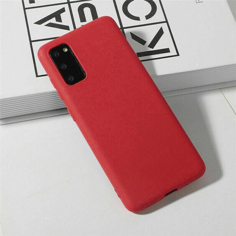Red Shockproof Cover Slim Case for Samsung S21 S10 S20 Plus Ultra FE Note20 - Samsung Galaxy S21 Plus V528-MS-SX-RED-S21PLUS-554844