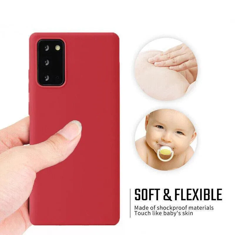Red Shockproof Cover Slim Case for Samsung S21 S10 S20 Plus Ultra FE Note20 - Samsung Galaxy S21 Plus V528-MS-SX-RED-S21PLUS-554844