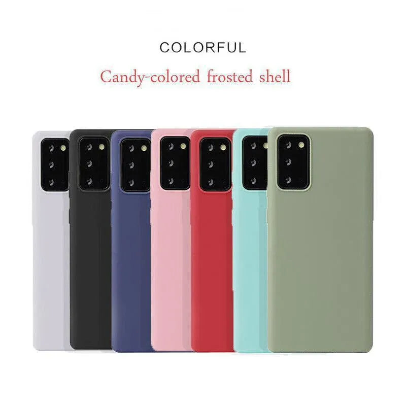 Red Shockproof Cover Slim Case for Samsung S21 S10 S20 Plus Ultra FE Note20 - Samsung Galaxy S21 Plus V528-MS-SX-RED-S21PLUS-554844