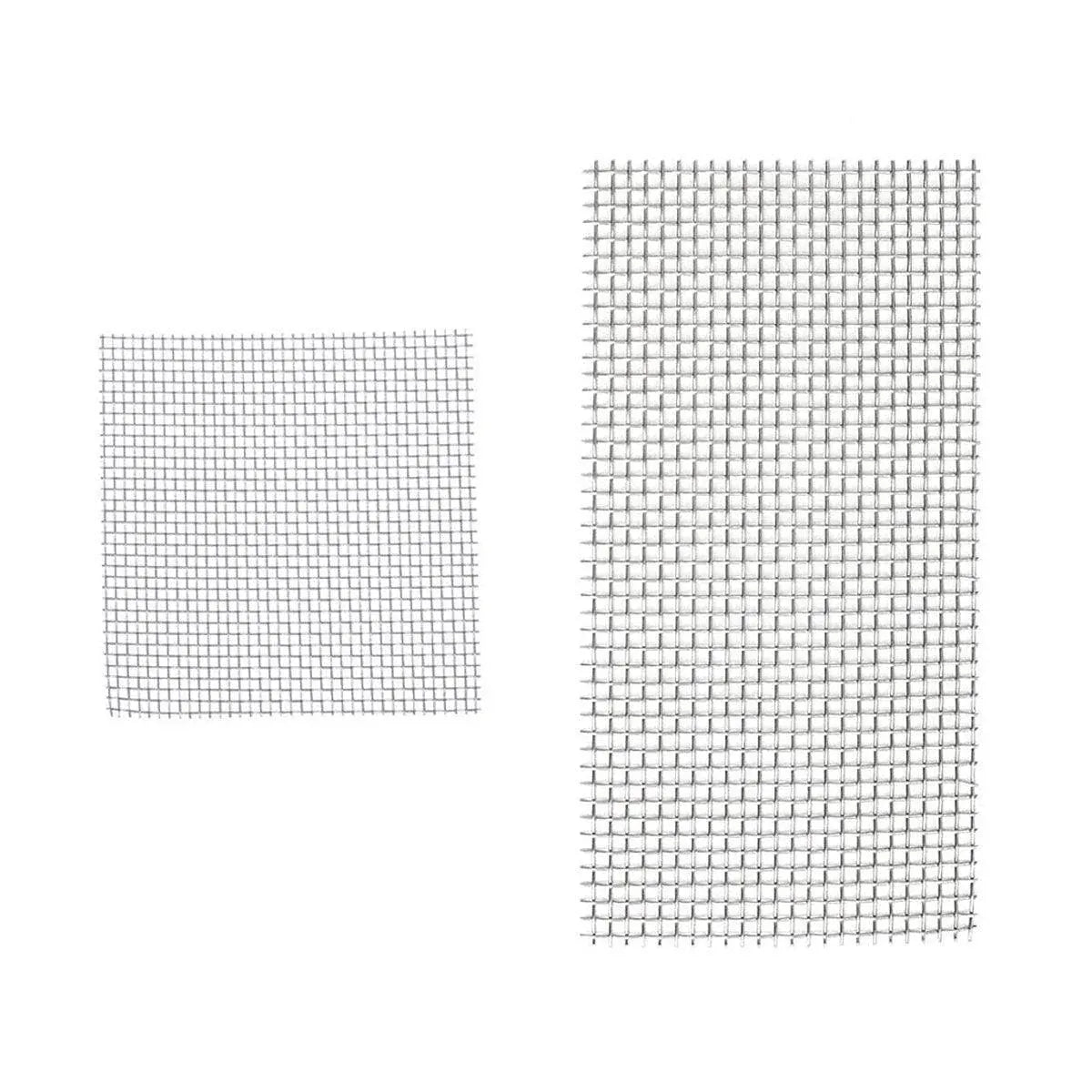 10pcs Stainless Steel Wire Mesh for Water Plants Fish Tank Aquarium Decoration - 8x8cm V528-MSWP-8X8CM-10PCS-727817