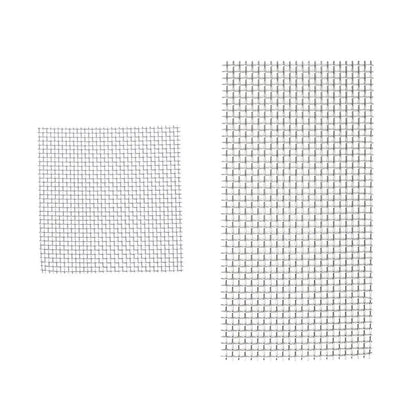 10pcs Stainless Steel Wire Mesh for Water Plants Fish Tank Aquarium Decoration - 8x8cm V528-MSWP-8X8CM-10PCS-727817