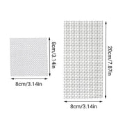 10pcs Stainless Steel Wire Mesh for Water Plants Fish Tank Aquarium Decoration - 8x8cm V528-MSWP-8X8CM-10PCS-727817
