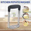 Potato Masher Vegetable Tool Stainless Steel Heat Kitchen Resistant Press Rice A V528-MUDDER-703091