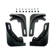 4PCS Universal Soft Rubber Fender Flares Wheel Arch Guard No Drill Car Accessories V528-MUDGUARD-BLACK-473458