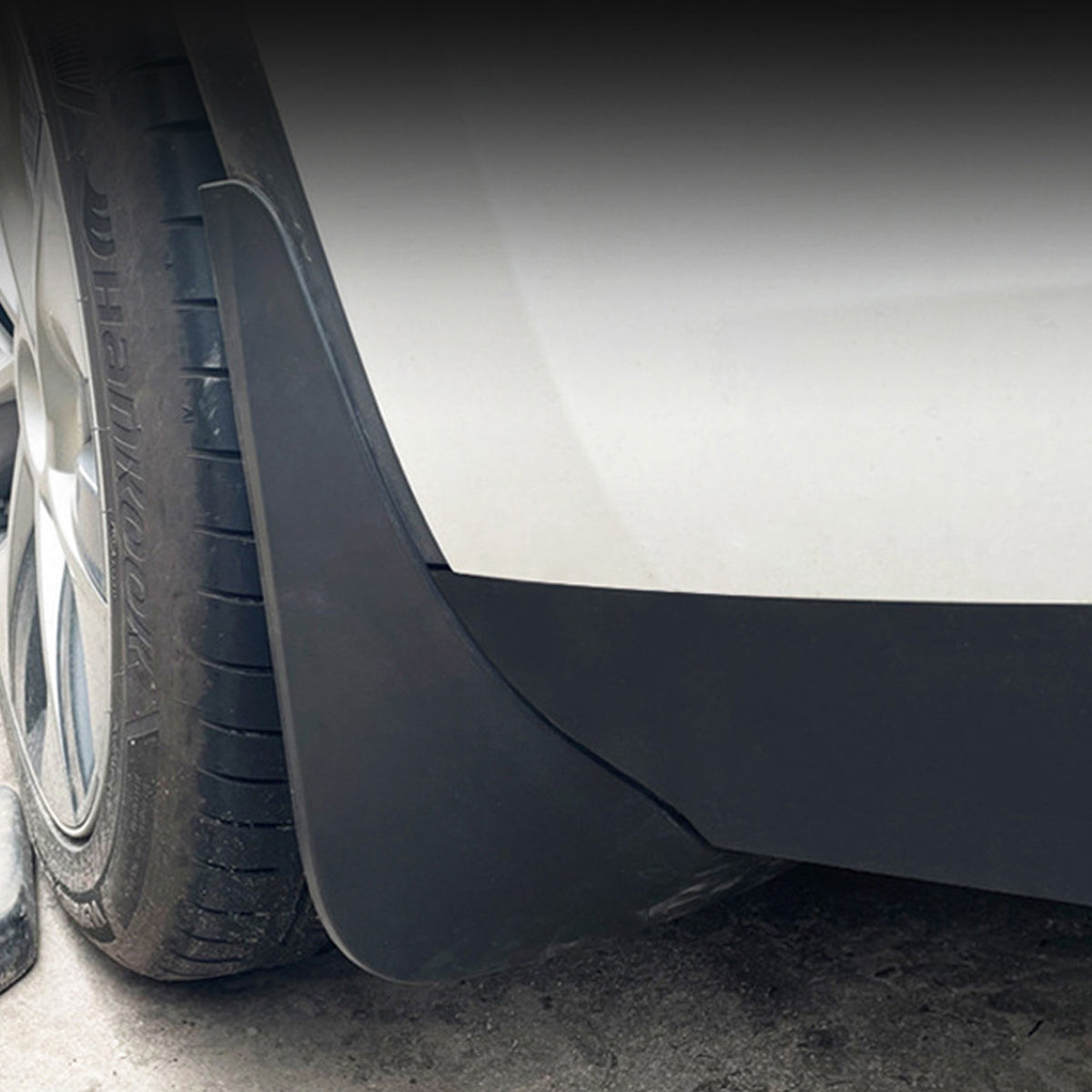 4PCS Universal Soft Rubber Fender Flares Wheel Arch Guard No Drill Car Accessories V528-MUDGUARD-BLACK-473458