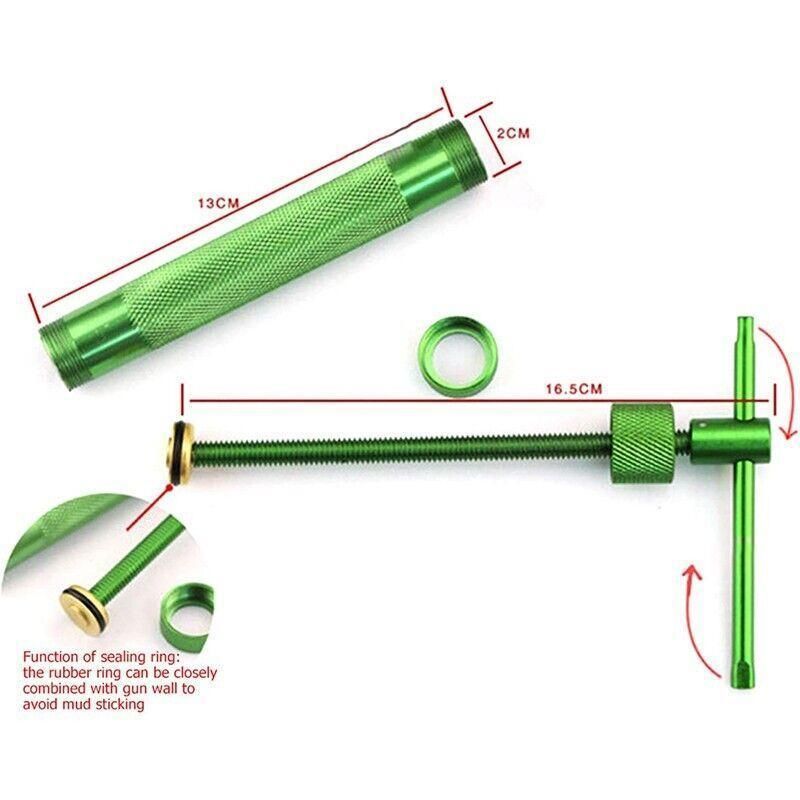 Polymer Clay Gun Extruder Sculpey Sculpting Tool with 20 Discs Cake Tool Craft V528-MUDSQUEEZER-33543