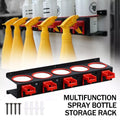 Car Wash Spray Bottle Holder Wax Abrasive Rack Wall Mount Detailing Storage Rack V528-MULTI-FUNCTION-CAN-HANGER-949348