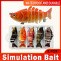 5PCS Faux Lure Set Fish Hard Fake Bait Fishing Lures Artificial Bait Tackle Gear V528-MULTI-SEGMENT-FISHBAIT-5PCS-886861