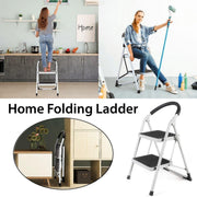 Folding Portable Multi Step Ladder with Handrail Household A Type Iron Ladder V528-MULTI-STEP-LADDER-2-957656