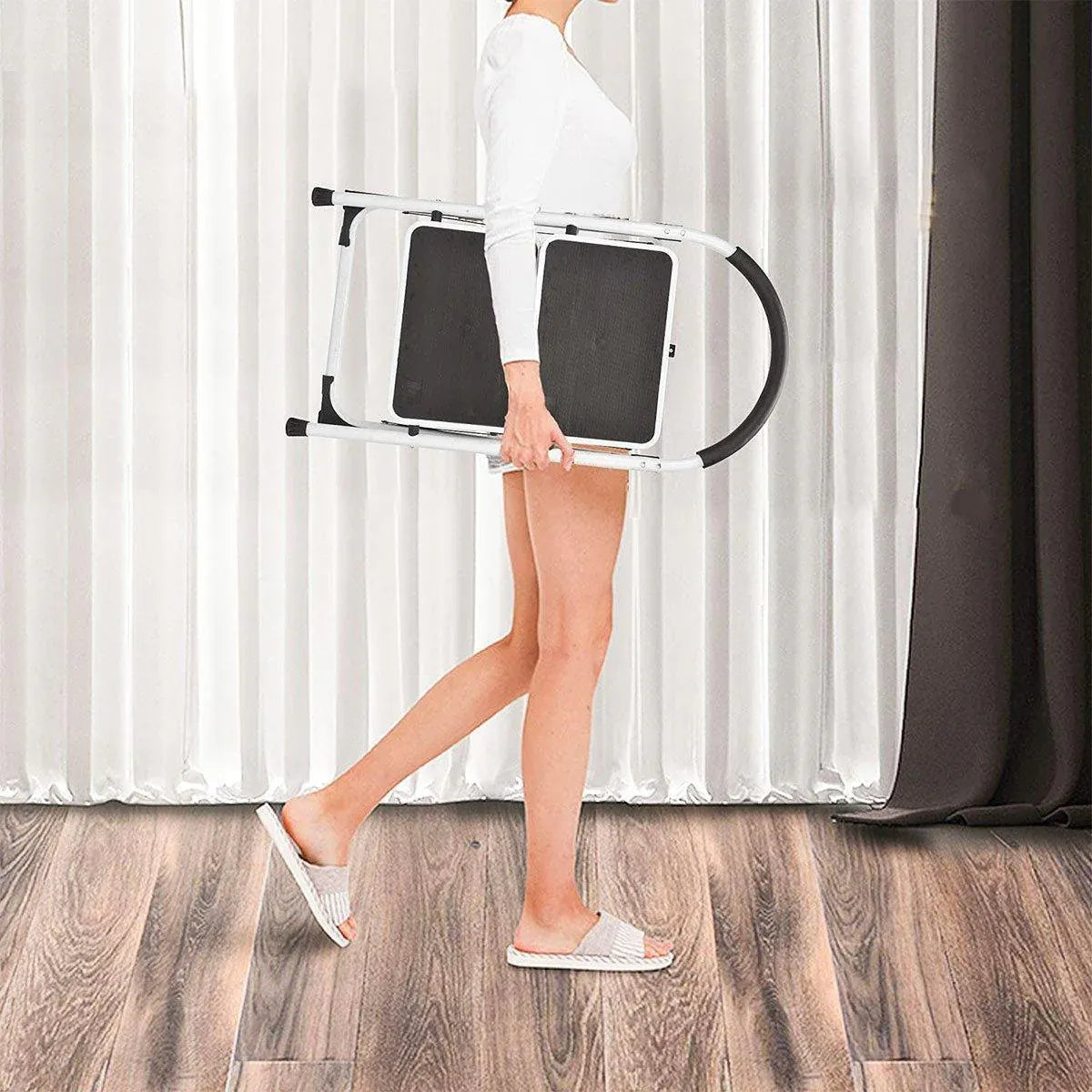 Folding Portable Multi Step Ladder with Handrail Household A Type Iron Ladder V528-MULTI-STEP-LADDER-2-957656