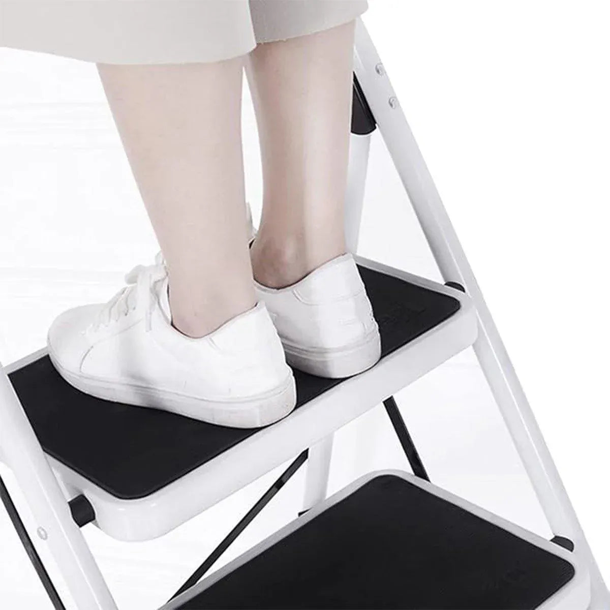 Folding Portable Multi Step Ladder with Handrail Household A Type Iron Ladder V528-MULTI-STEP-LADDER-2-957656