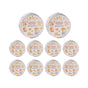 10PCS Cookie Tin Box Metal Biscuit Gift Box Candy Packaging Dragon Year Baking - Bread Bear (bump) V528-MUZZLE-BOX-10PCS-ATMBXX-756084