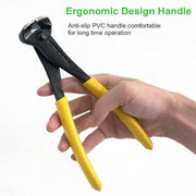 Nail Puller Nail Remover Tool Cutting Pliers Carpenter Tools End Cutting Pliers - 7 inch V528-NAIL-PLIER-7-YELLOW-244871