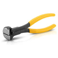 Nail Puller Nail Remover Tool Cutting Pliers Carpenter Tools End Cutting Pliers - 8 inch V528-NAIL-PLIER-8-YELLOW-146164