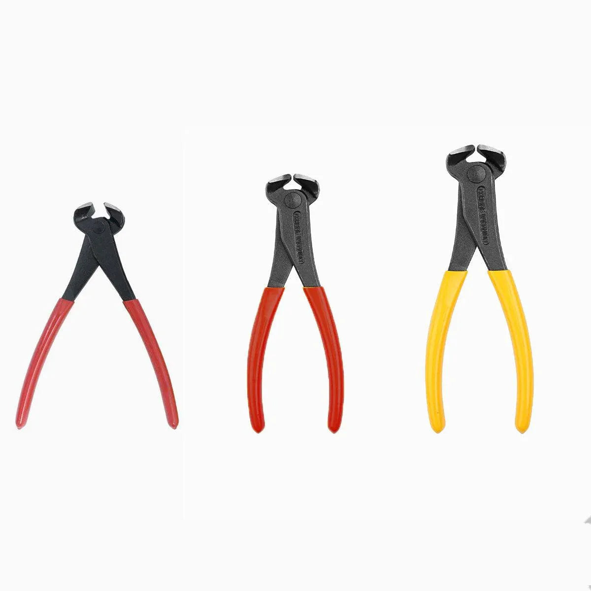 Nail Puller Nail Remover Tool Cutting Pliers Carpenter Tools End Cutting Pliers - 8 inch V528-NAIL-PLIER-8-YELLOW-146164