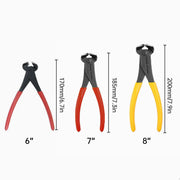 Nail Puller Nail Remover Tool Cutting Pliers Carpenter Tools End Cutting Pliers - 8 inch V528-NAIL-PLIER-8-YELLOW-146164