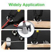 Nail Puller Nail Remover Tool Cutting Pliers Carpenter Tools End Cutting Pliers - 8 inch V528-NAIL-PLIER-8-YELLOW-146164