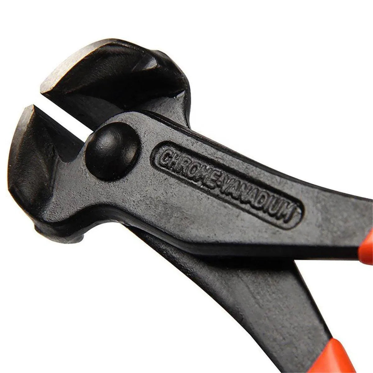 Nail Puller Nail Remover Tool Cutting Pliers Carpenter Tools End Cutting Pliers - 8 inch V528-NAIL-PLIER-8-YELLOW-146164