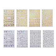 3D Nail Butterfly Design Sticker Decor Decal Holographic Laser Nail Art Sticker - Gold L-02 V528-NAILBUTTERFLY-GOLDL02-524816
