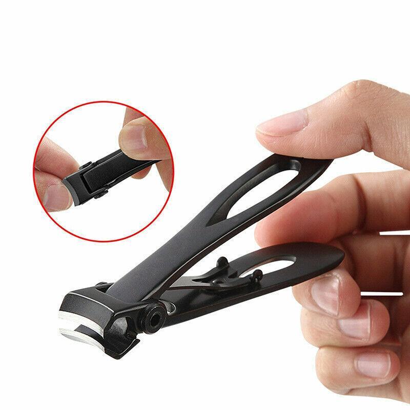 Heavy Duty Wide Mouth Nail Clippers for Thick Toenails Stainless Steel Cutter Tool V528-NAILCLIPPER-34650