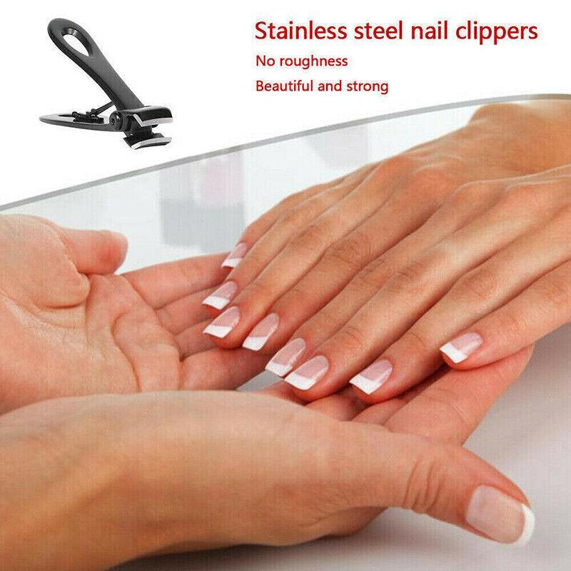 Heavy Duty Wide Mouth Nail Clippers for Thick Toenails Stainless Steel Cutter Tool V528-NAILCLIPPER-34650