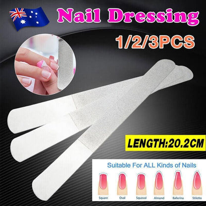 Diamond Nail File for Hand Foot Care Manicure Podiatry Tool 20.2cm - 5PCS V528-NAILDRESSING-5PCS-862991