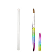 Kolinsky Acrylic Nail Art Brush Manicure Powder Professional Tools Size 2-18 - 2# V528-NAILENHANCEMENTCRYSTALPEN-2-194143
