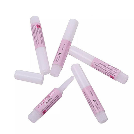 Nail Glue Adhesive 2g for Fake Nails Tips Acrylic Nail Art Strong Bond 2 to 50PCS - 50PCS V528-NAILGLUE-50PCS-7575463