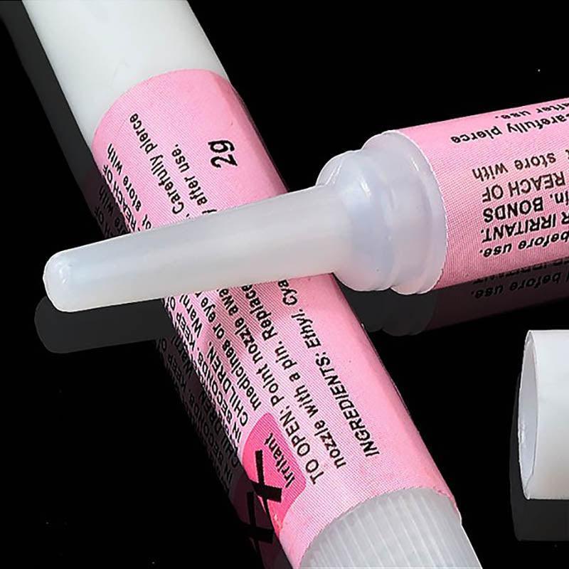 Nail Glue Adhesive 2g for Fake Nails Tips Acrylic Nail Art Strong Bond 2 to 50PCS - 50PCS V528-NAILGLUE-50PCS-7575463