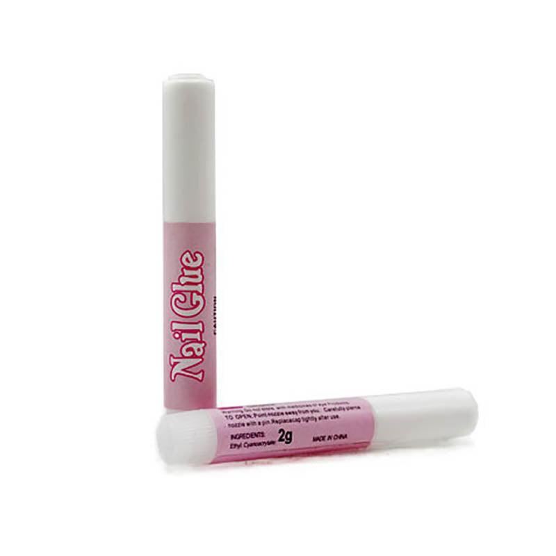 Nail Glue Adhesive 2g for Fake Nails Tips Acrylic Nail Art Strong Bond 2 to 50PCS - 50PCS V528-NAILGLUE-50PCS-7575463