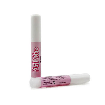 Nail Glue Adhesive 2g for Fake Nails Tips Acrylic Nail Art Strong Bond 2 to 50PCS - 50PCS V528-NAILGLUE-50PCS-7575463