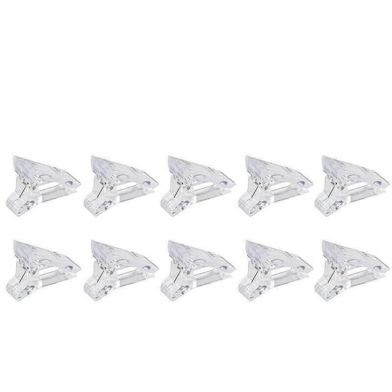 5-50Pcs Nail Tips Clip Clamps For Poly Gel Quick Building Extension Builder Tool - 5PCS V528-NAILPROLONGCLIP-5PCS-54651