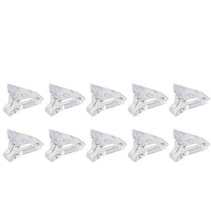 5-50Pcs Nail Tips Clip Clamps For Poly Gel Quick Building Extension Builder Tool - 5PCS V528-NAILPROLONGCLIP-5PCS-54651
