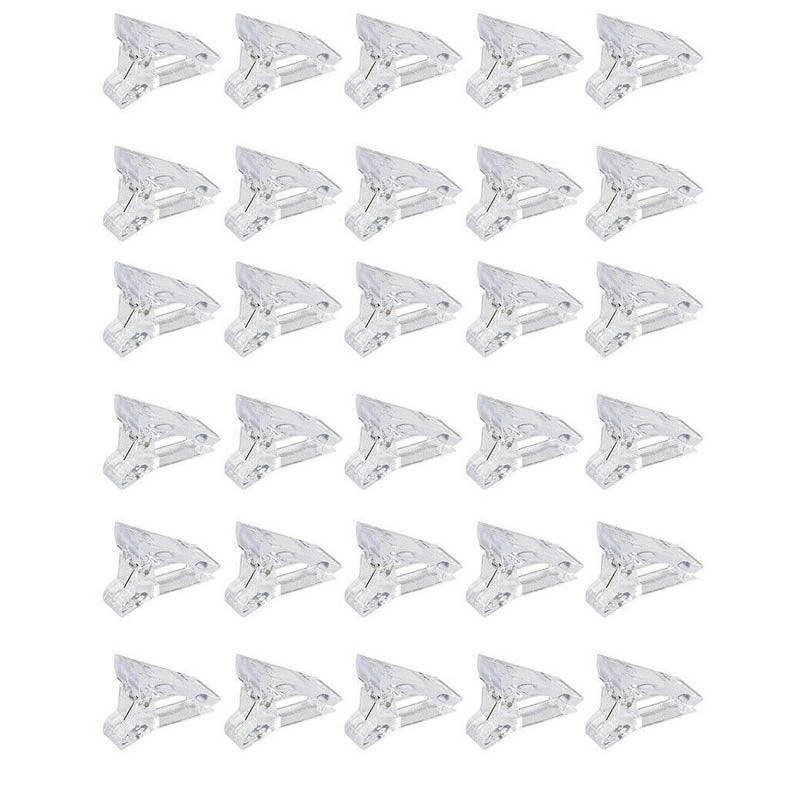 5-50Pcs Nail Tips Clip Clamps For Poly Gel Quick Building Extension Builder Tool - 5PCS V528-NAILPROLONGCLIP-5PCS-54651