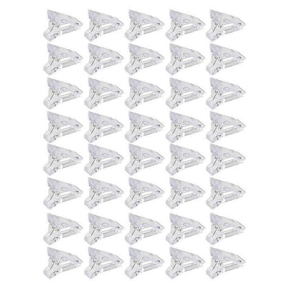5-50Pcs Nail Tips Clip Clamps For Poly Gel Quick Building Extension Builder Tool - 5PCS V528-NAILPROLONGCLIP-5PCS-54651