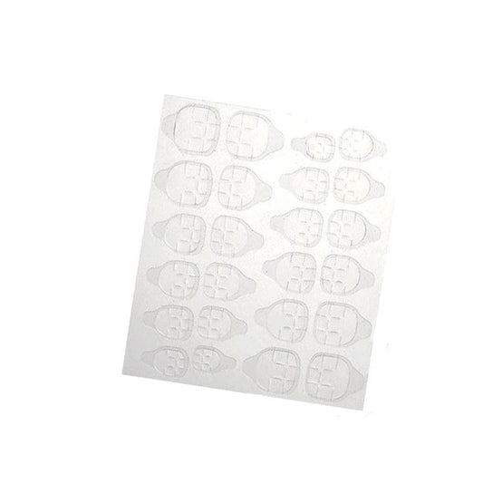 24-2400PCS Double Sided Adhesive Press On Nail Stickers Clear Tape Glue Tabs - 50PCS (1200xNail Stickers) V528-NAILSTICKERS-50PCS-55743