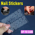 24-2400PCS Double Sided Adhesive Press On Nail Stickers Clear Tape Glue Tabs - 5PCS (120xNail Stickers) V528-NAILSTICKERS-5PCS-165281