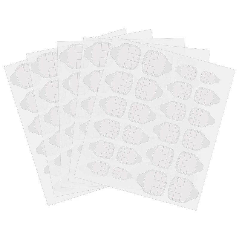 24-2400PCS Double Sided Adhesive Press On Nail Stickers Clear Tape Glue Tabs - 5PCS (120xNail Stickers) V528-NAILSTICKERS-5PCS-165281