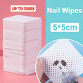 1000PCS Lint Free Cotton Nail Wipes Pads for Manicure Gel Polish Removal - 200PCS V528-NAILWIPES-200PCS-10700