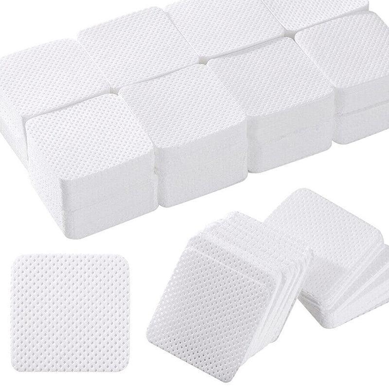1000PCS Lint Free Cotton Nail Wipes Pads for Manicure Gel Polish Removal - 200PCS V528-NAILWIPES-200PCS-10700