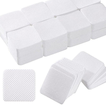 1000PCS Lint Free Cotton Nail Wipes Pads for Manicure Gel Polish Removal - 200PCS V528-NAILWIPES-200PCS-10700