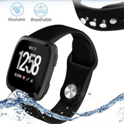 Silicone Watch Band 22mm Strap Replacement Wristband Soft Adjustable 228mm - Blue V528-NAILWRISTBAND-LARGE-BLUE-654505