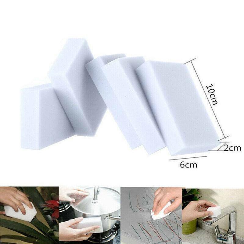 100PCS/200PCS Nano Magic Sponge Eraser Melamine Cleaning Pads - 100PCS V528-NANOMAGICSPONGE-100PCS-277369