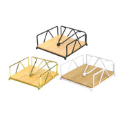 Steel Napkin Holder Serviette Rack Organiser Kitchen Serving Bar 3 Colours - Gold V528-NAPKIN-HOLDER-GOLD-586647
